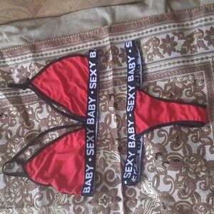 Red set lingery new packaging